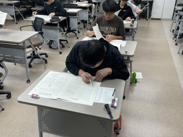 2025년 고3 수능실전모의고사 실시(2025.10.25.)